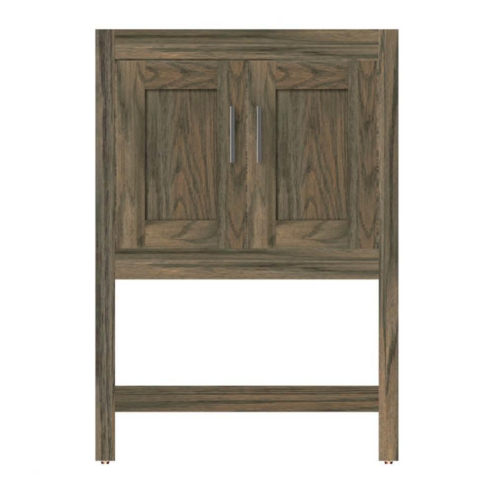 24 X 21 X 34.5 Alki Spa Vanity Shaker Dusky Oak Std