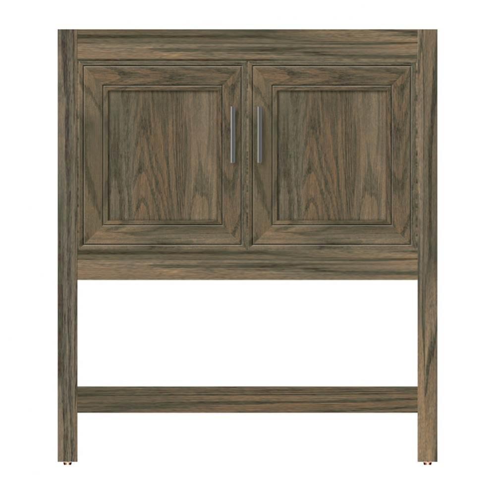 30 X 21 X 34.5 Alki Spa Vanity Deco Miter Dusky Oak Std