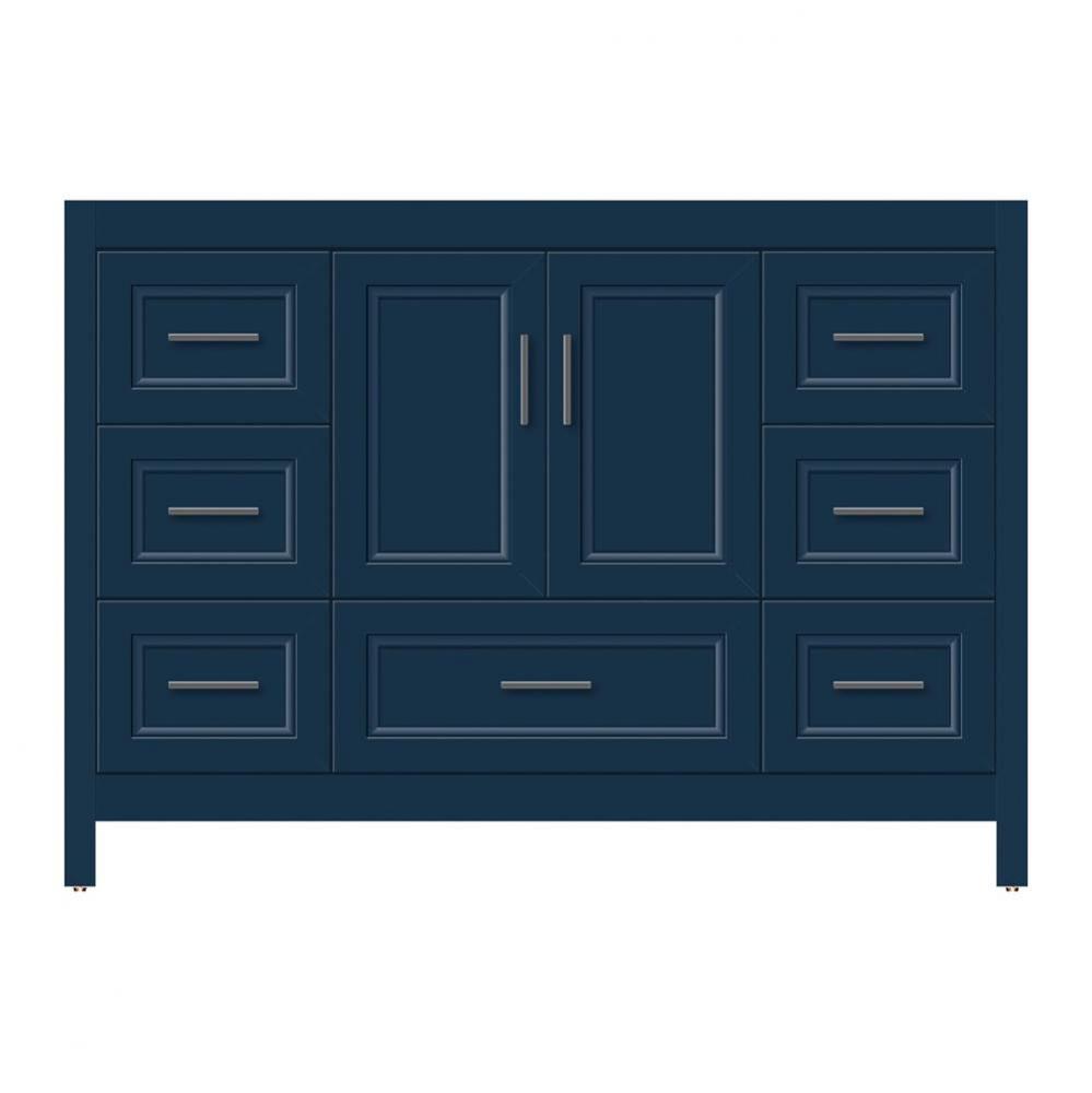 48 X 21 X 34.5 Alki Essence Vanity Ogee Miter Lapis Night Sb