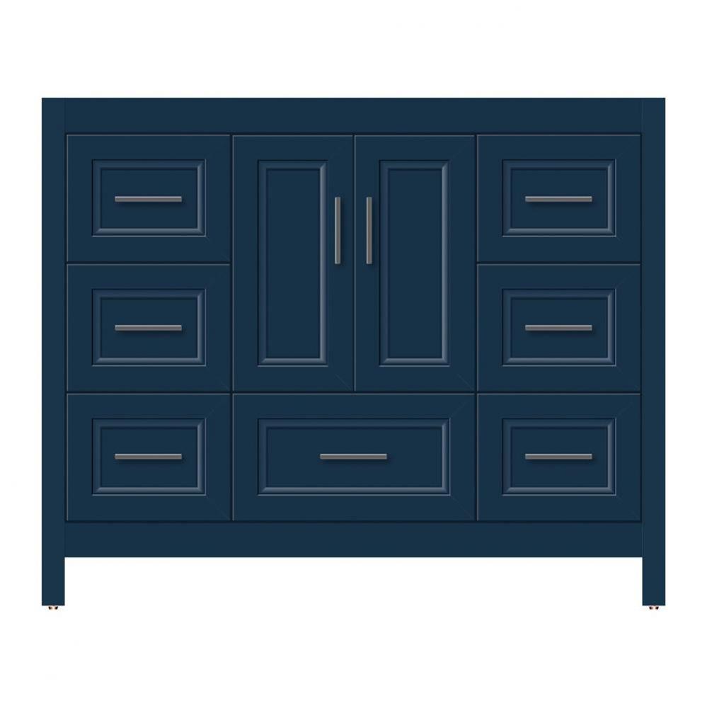 42 X 21 X 34.5 Alki Essence Vanity Ogee Miter Lapis Night Sb