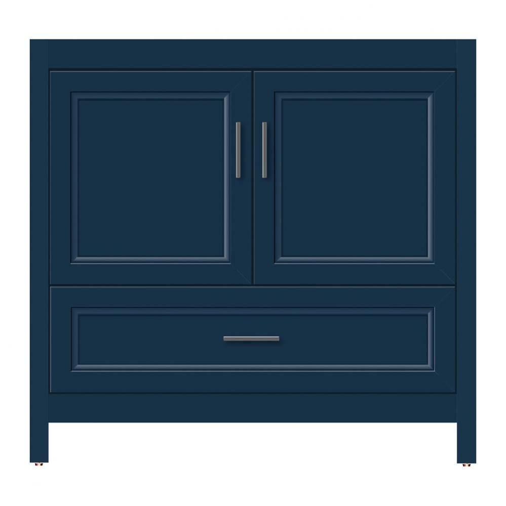 36 X 18.5 X 34.5 Alki Essence Vanity Ogee Miter Lapis Night Std