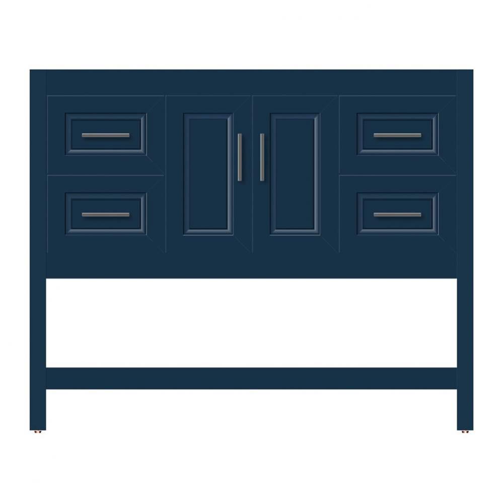 42 X 21 X 34.5 Alki Spa Vanity Ogee Miter Lapis Night Sb