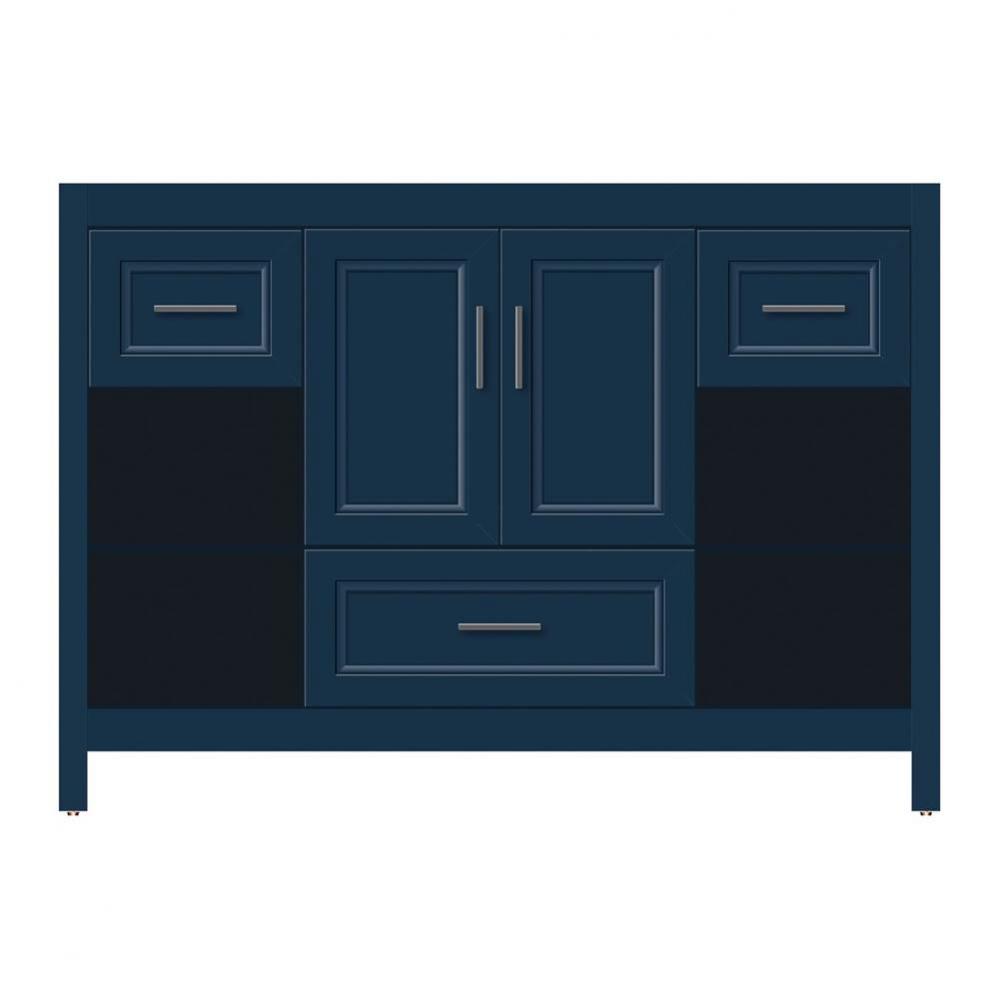 48 X 21 X 34.5 Alki Cafe Vanity Ogee Miter Lapis Night Sb