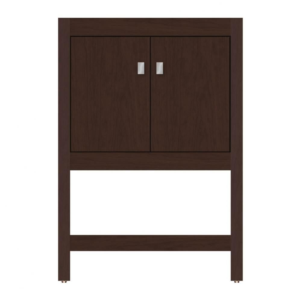 24 X 21 X 34.5 Alki Spa Vanity Tiered Miter Choc Cherry Std