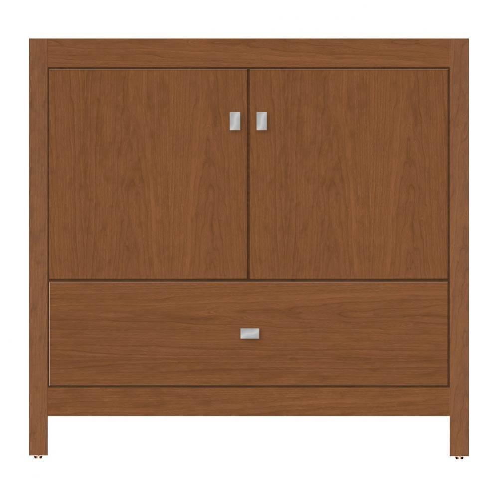 36 X 21 X 34.5 Alki Essence Vanity Tiered Miter Cinn Cherry Std