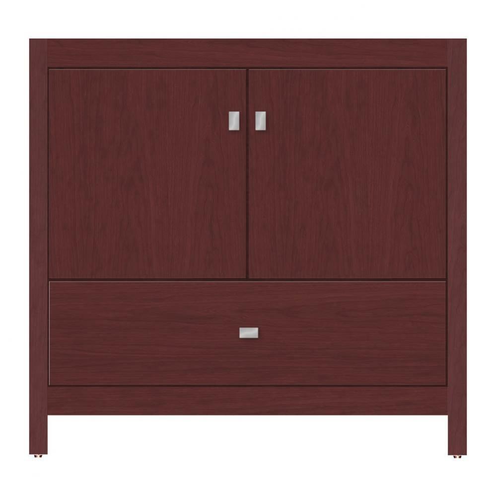 36 X 21 X 34.5 Alki Essence Vanity Tiered Miter Dk Cherry Std