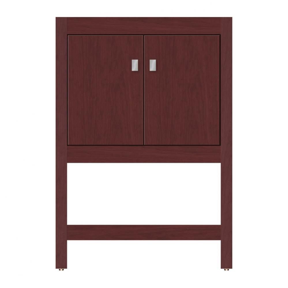 24 X 21 X 34.5 Alki Spa Vanity Tiered Miter Dk Cherry Std