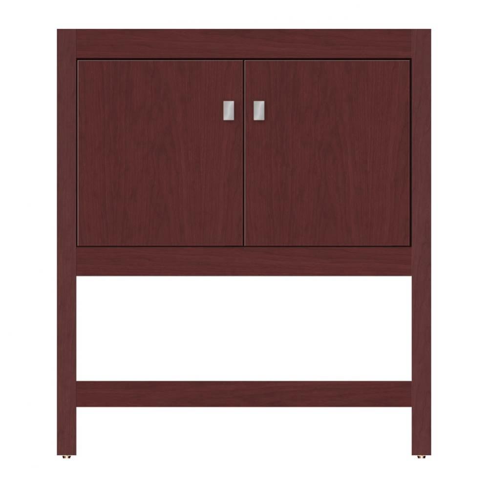 30 X 18.5 X 34.5 Alki Spa Vanity Tiered Miter Dk Cherry Std
