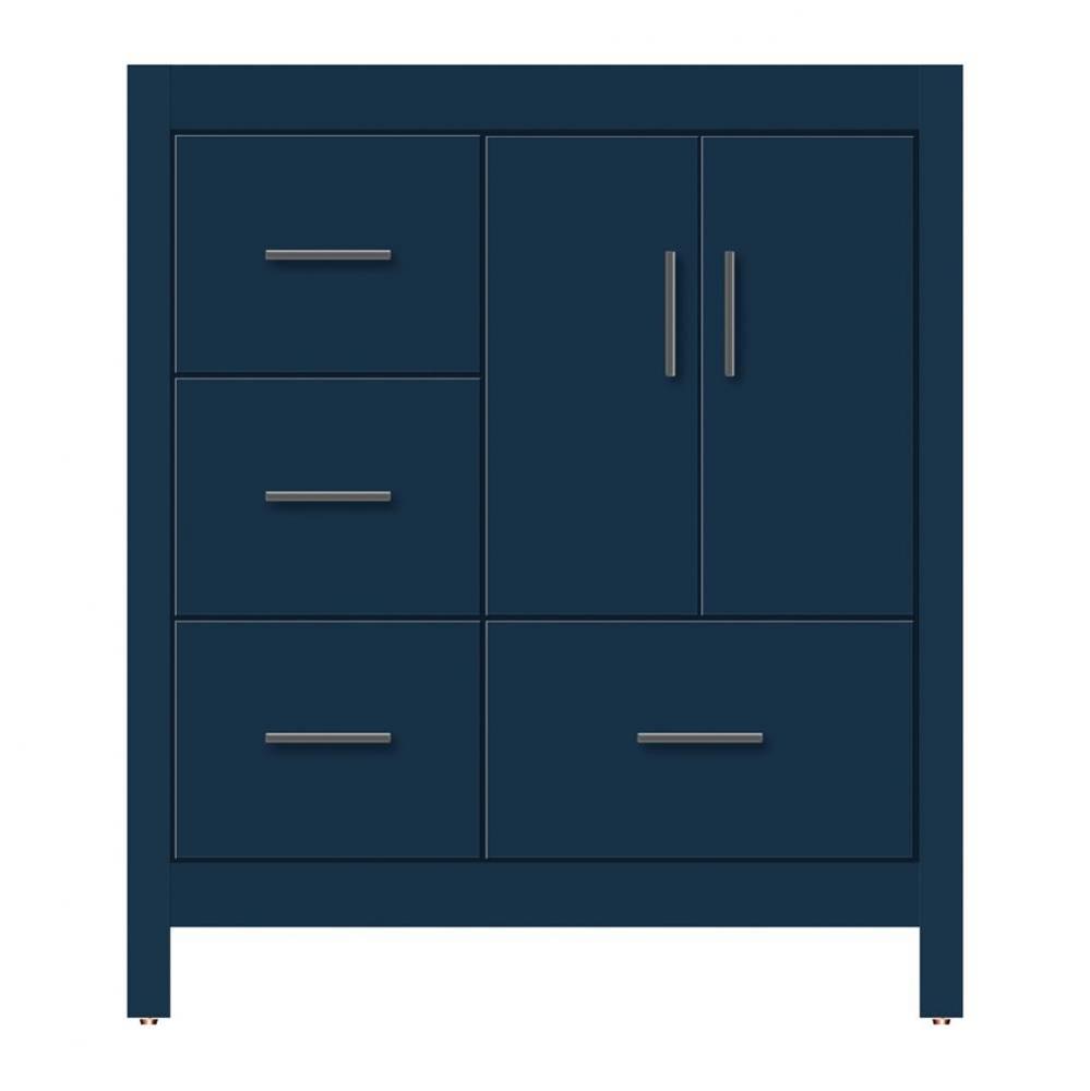 30 X 18.5 X 34.5 Alki Essence Vanity Tiered Miter Lapis Night Lh
