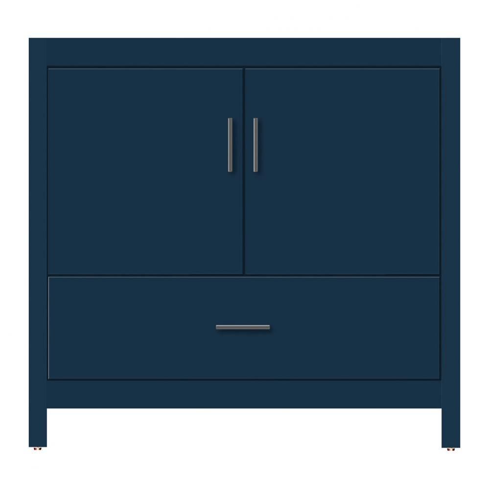 36 X 21 X 34.5 Alki Essence Vanity Tiered Miter Lapis Night Std