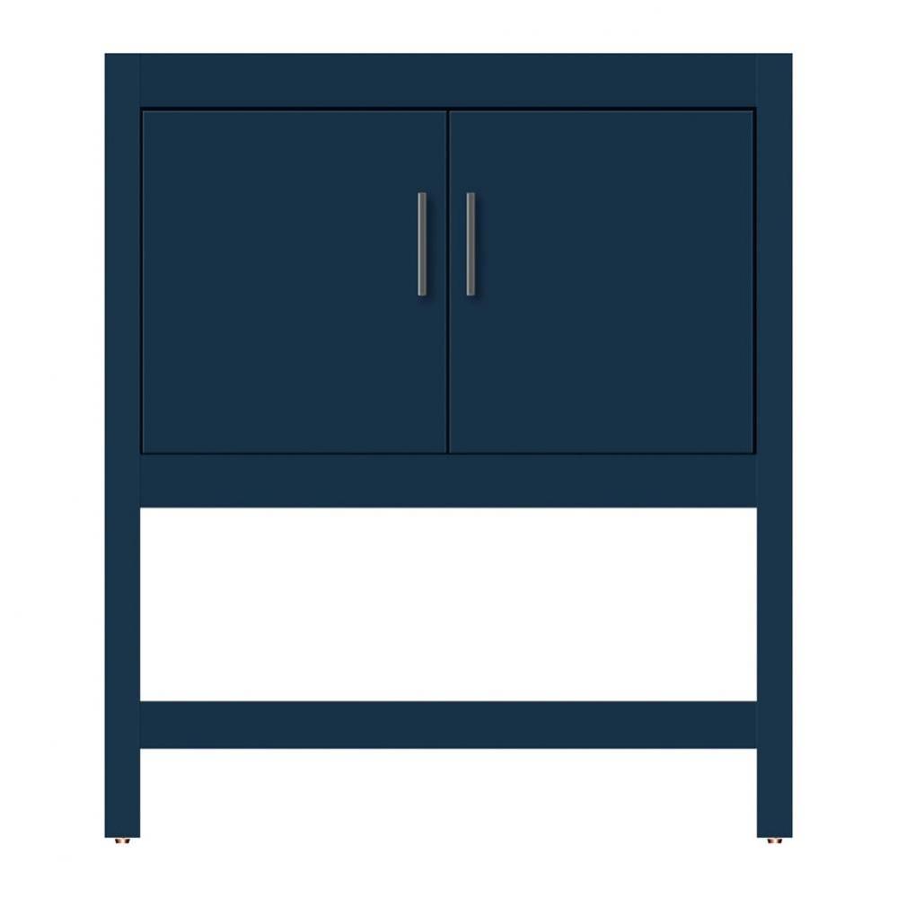 30 X 21 X 34.5 Alki Spa Vanity Tiered Miter Lapis Night Std
