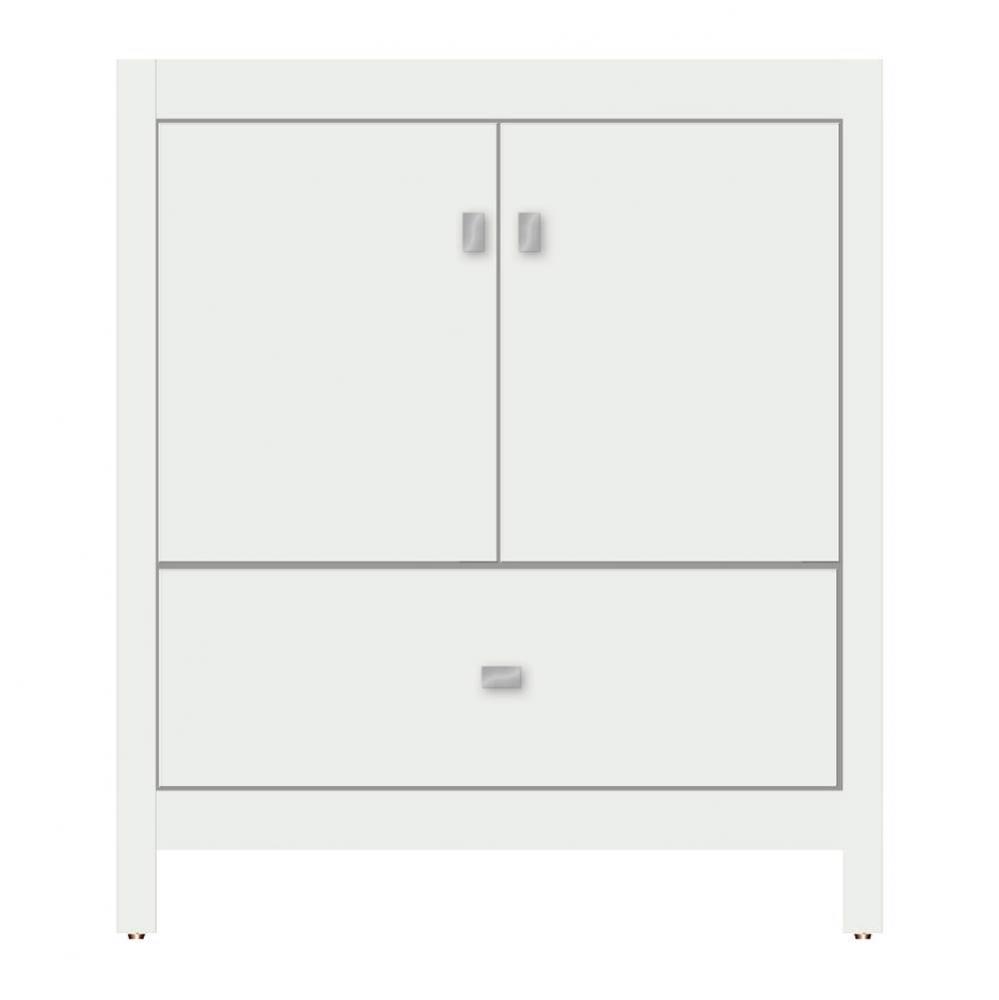 30 X 21 X 34.5 Alki Essence Vanity Tiered Miter Powder Grey Std