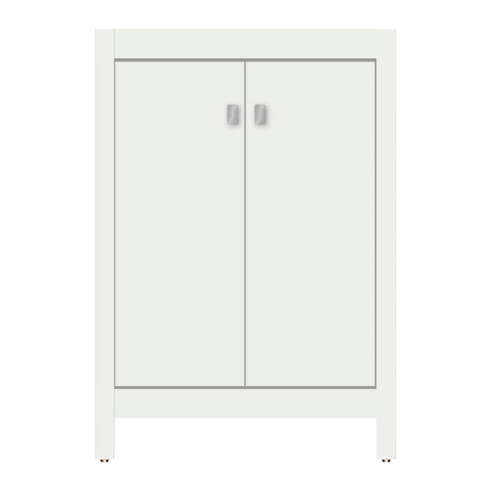 24 X 21 X 34.5 Alki View Vanity Tiered Miter Powder Grey Std