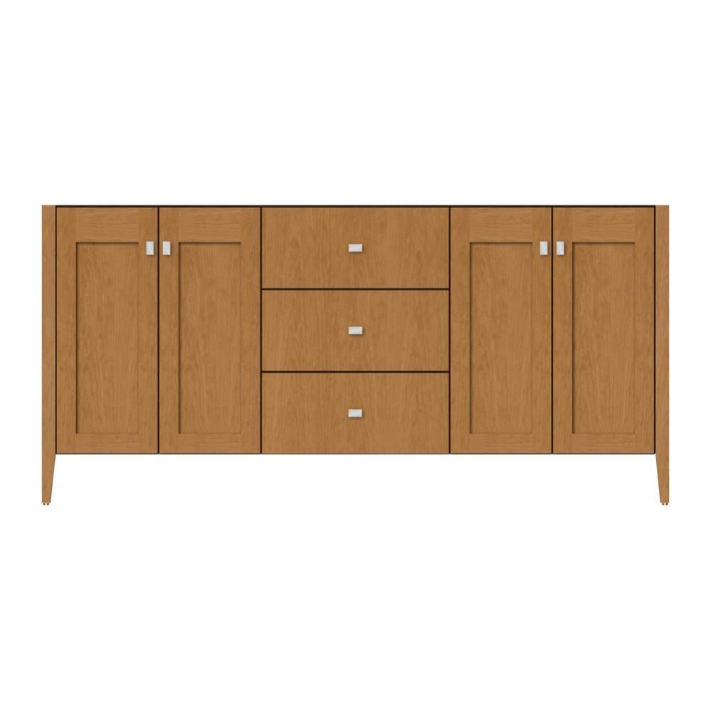72 X 19 X 34.5 Newhalem Vanity Slab Nat Cherry Db