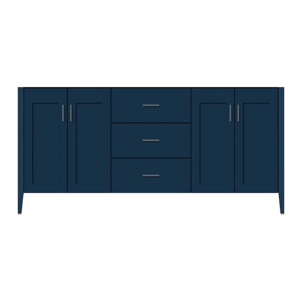 72 X 21 X 34.5 Newhalem Vanity Slab Lapis Night Db