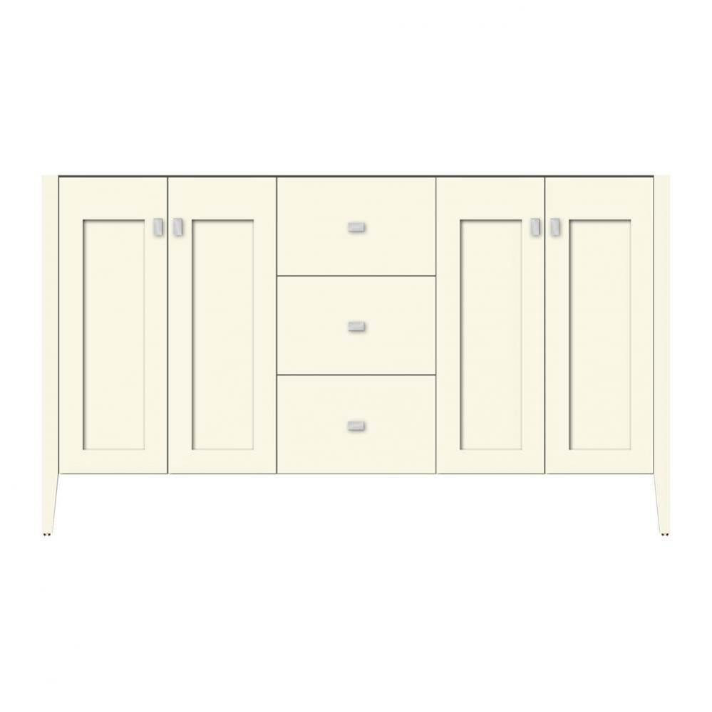 60 X 19 X 34.5 Newhalem Vanity Slab Sat Biscuit Db