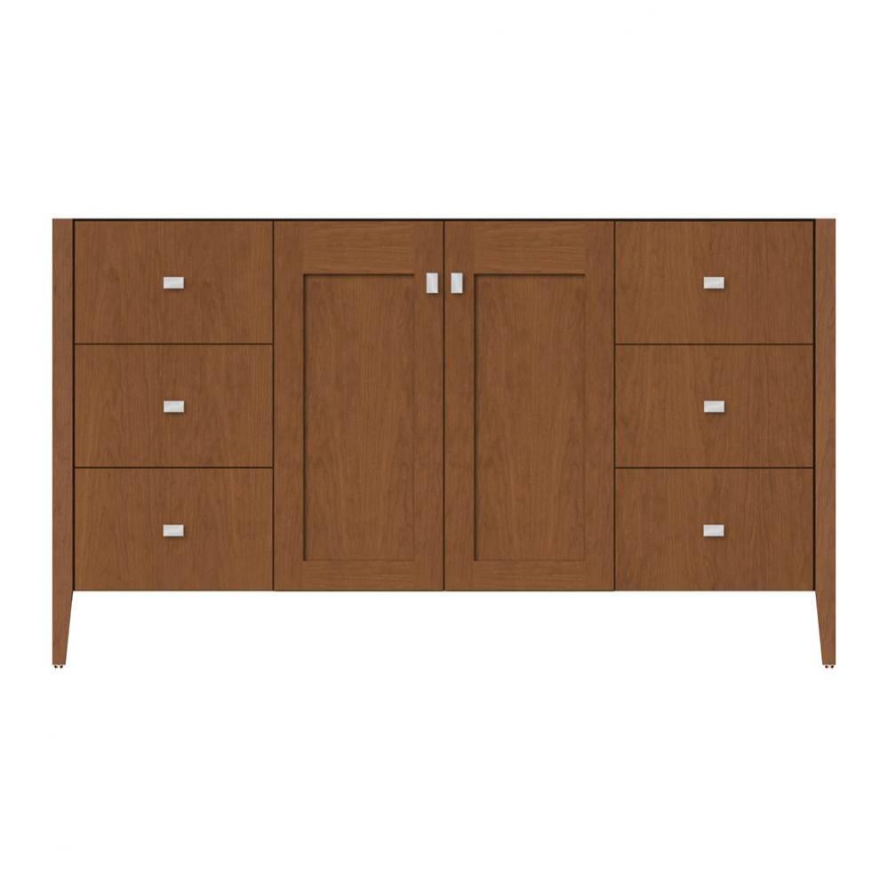 60 X 19 X 34.5 Newhalem Vanity Slab Cinn Cherry Sb