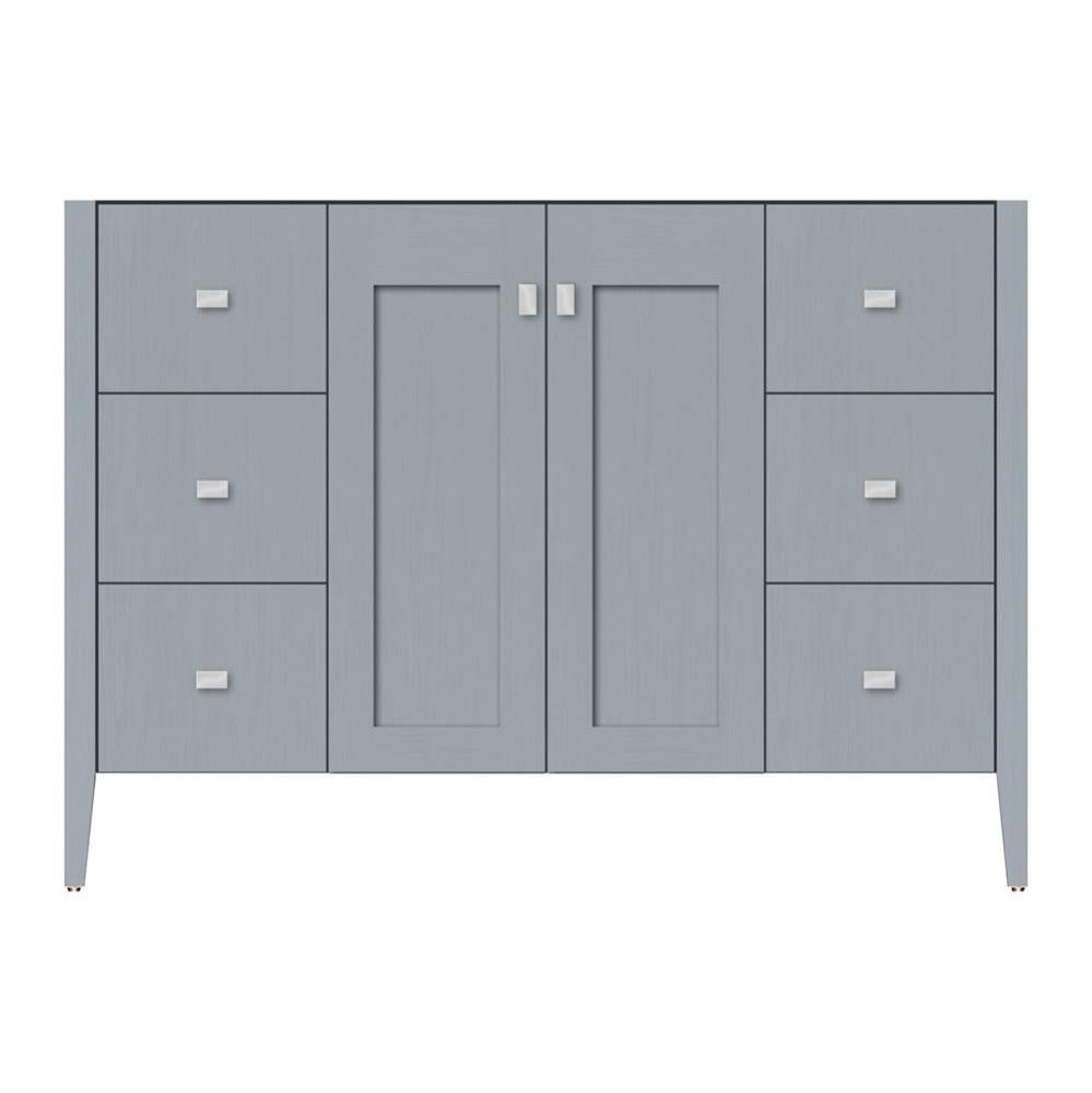 48 X 19 X 34.5 Newhalem Vanity Slab Silver Oak Sb