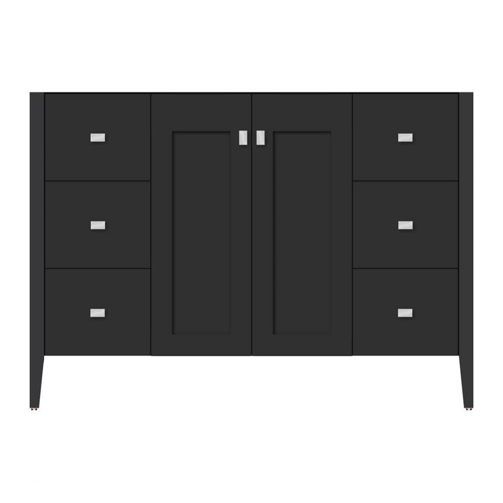 48 X 21.5 X 34.5 Newhalem Vanity Slab Sat Black Sb
