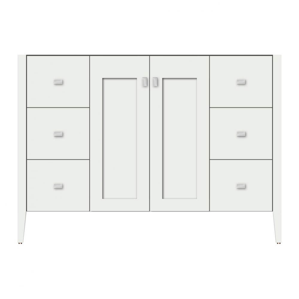 48 X 21.5 X 34.5 Newhalem Vanity Slab Powder Grey Sb