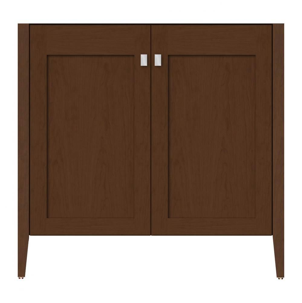 36 X 21.5 X 34.5 Newhalem Vanity Slab Pecan Cherry Std