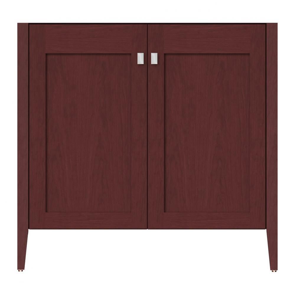 36 X 21.5 X 34.5 Newhalem Vanity Slab Dk Cherry Std
