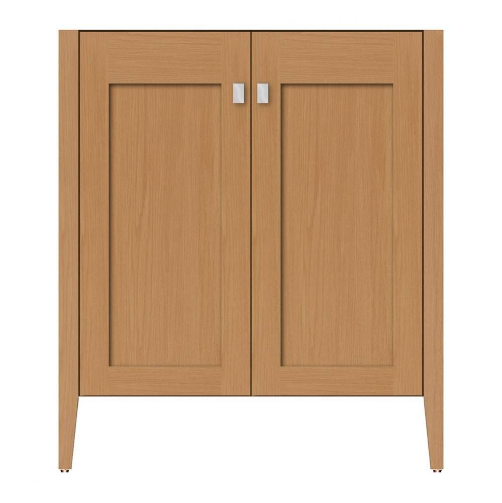30 X 19 X 34.5 Newhalem Vanity Slab Nat Oak Std