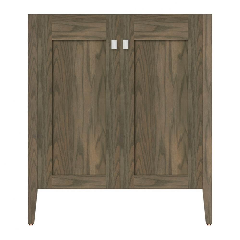 30 X 21.5 X 34.5 Newhalem Vanity Slab Dusky Oak Std