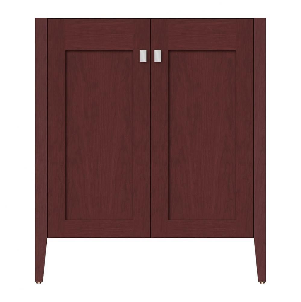 30 X 19 X 34.5 Newhalem Vanity Slab Dk Cherry Std