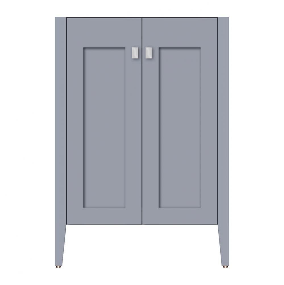 24 X 21.5 X 34.5 Newhalem Vanity Slab Sat Silver Std
