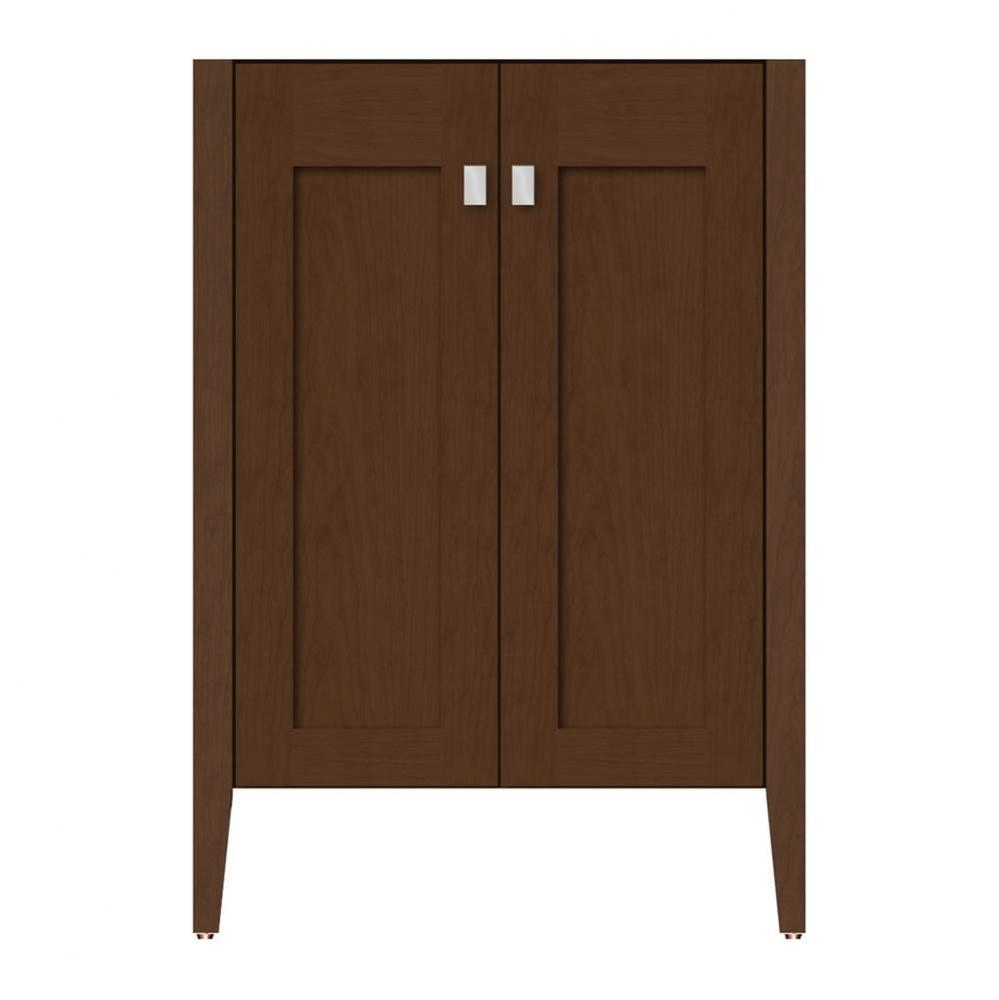 24 X 19 X 34.5 Newhalem Vanity Slab Pecan Cherry Std