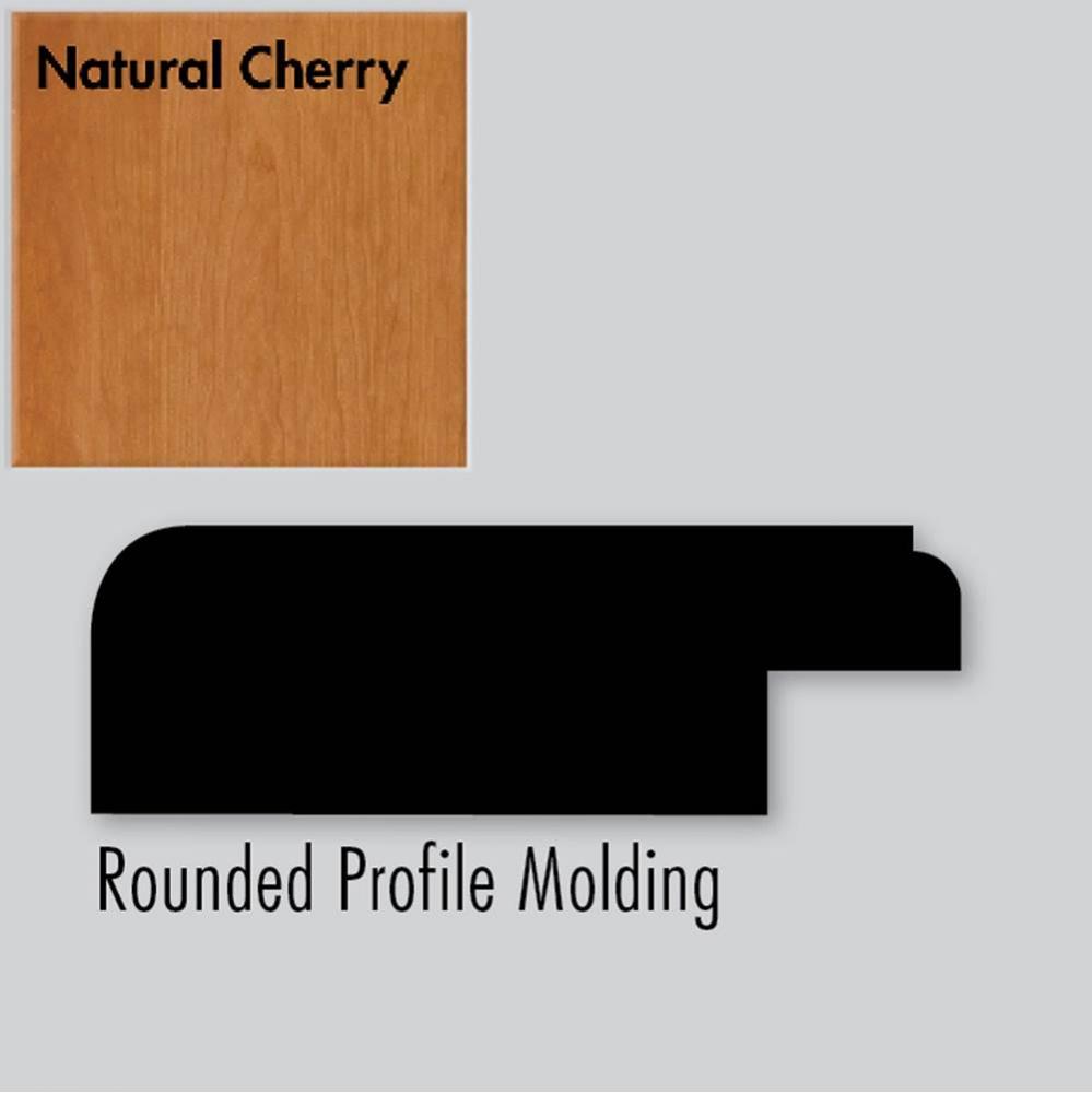 2.25 X .75 X 72 Molding Round Nat Cherry