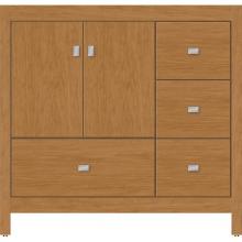 Strasser Woodenwork 50.201 - 36 X 18.5 X 34.5 Alki Essence Vanity Slab Nat Cherry Rh