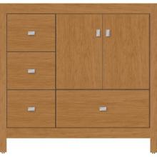 Strasser Woodenwork 50.187 - 36 X 21 X 34.5 Alki Essence Vanity Slab Nat Cherry Lh