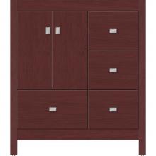 Strasser Woodenwork 50.235 - 30 X 18.5 X 34.5 Alki Essence Vanity Slab Dk Cherry Rh