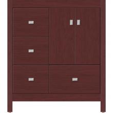 Strasser Woodenwork 50.236 - 30 X 18.5 X 34.5 Alki Essence Vanity Slab Dk Cherry Lh