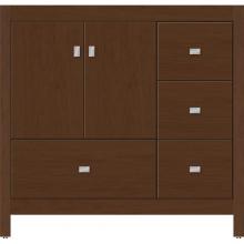 Strasser Woodenwork 51.669 - 36 X 18.5 X 34.5 Alki Essence Vanity Slab Pecan Cherry Rh