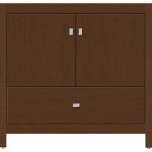 Strasser Woodenwork 51.686 - 36 X 21 X 34.5 Alki Essence Vanity Slab Pecan Cherry Std
