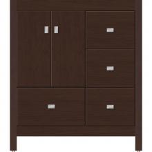 Strasser Woodenwork 50.162 - 30 X 18.5 X 34.5 Alki Essence Vanity Slab Choc Cherry Rh