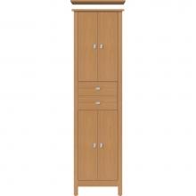 Strasser Woodenwork 50.754 - 19.5 X 21 X 70 Alki Essence Linen Slab Nat Oak