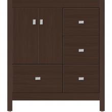 Strasser Woodenwork 51.794 - 30 X 21 X 34.5 Alki Essence Vanity Slab Choc Oak Rh