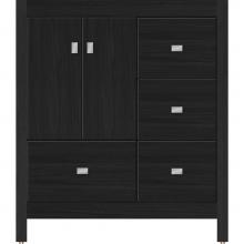 Strasser Woodenwork 51.872 - 30 X 21 X 34.5 Alki Essence Vanity Slab Midnight Oak Rh