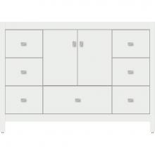 Strasser Woodenwork 52.021 - 48 X 18.5 X 34.5 Alki Essence Vanity Slab Powder Grey Sb