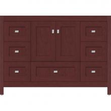 Strasser Woodenwork 50.029 - 48 X 18.5 X 34.5 Alki Essence Vanity Shaker Dk Cherry Sb