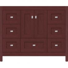 Strasser Woodenwork 50.032 - 42 X 21 X 34.5 Alki Essence Vanity Shaker Dk Cherry Sb