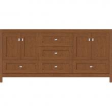 Strasser Woodenwork 50.525 - 72 X 21 X 34.5 Alki Essence Vanity Shaker Cinn Cherry Db
