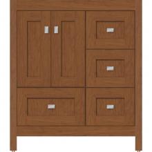 Strasser Woodenwork 50.111 - 30 X 21 X 34.5 Alki Essence Vanity Shaker Cinn Cherry Rh