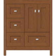 Strasser Woodenwork 50.114 - 30 X 18.5 X 34.5 Alki Essence Vanity Shaker Cinn Cherry Lh