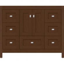 Strasser Woodenwork 51.649 - 42 X 18.5 X 34.5 Alki Essence Vanity Shaker Pecan Cherry Sb