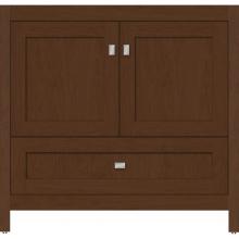 Strasser Woodenwork 51.689 - 36 X 18.5 X 34.5 Alki Essence Vanity Shaker Pecan Cherry Std